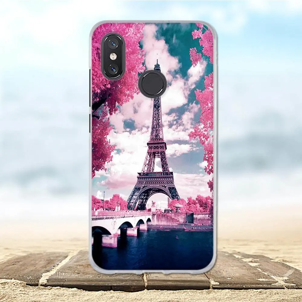 Чехол для Xiaomi Mi 8 окрашенный защитный силиконовый чехол Explorer милый 3D Mi8 чехлы