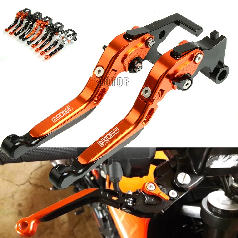 

For KTM 1290 Super Duke R GT 2014-2017 Motorcycle Brake Clutch Levers CNC Adjustable Folding Extendable Levers Accessories Parts