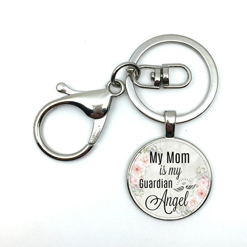 GUARDIAN ANGEL SPECIAL FRIEND FAMILY MOTHER GRANDMA SISTER Key ring Bag Charm