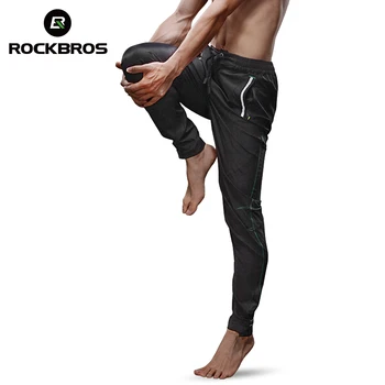 

ROCKBROS Spring Autumn Sports Pants Breathable Quick Dry Cycling Pants Trousers Reflective Riding MTB Bike Bicycle For Women Men