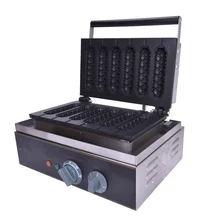

1PC FY-119 Muffin hot dog machine_crispy bar machine_corn shape baking machine_muffin hot dog rods Six, crisp machine