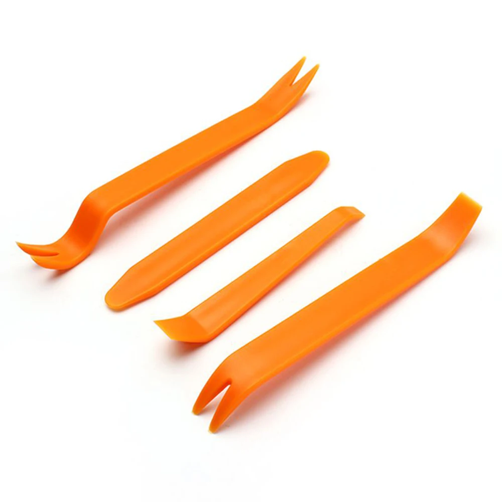 4pcs/set Automobile Radio Panel Door Clip Trim Dash Removal Installer Pry Repair Tool Set Car Panel Removal Tools DIY Repairing