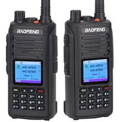 2 шт. Baofeng DM-1702 (gps) цифровая рация УКВ двухдиапазонный DMR Dual Time слот уровня 1 и цифровой DM 1702 портативный радио