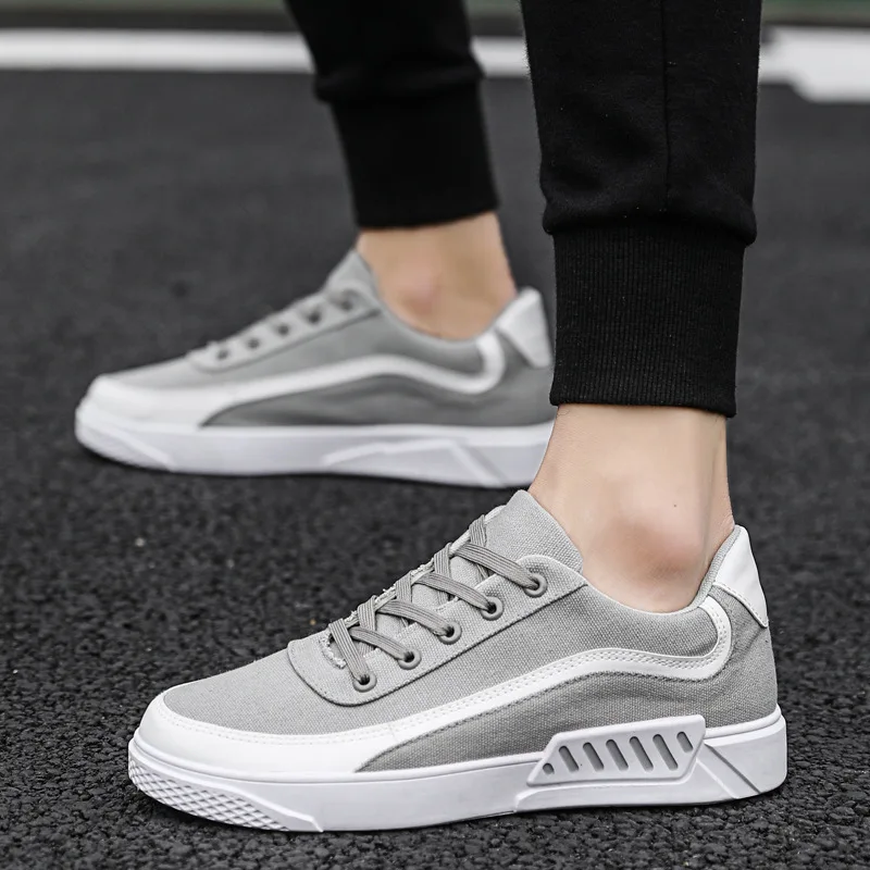 Men Shoes 2019 New Spring Black Shoes Men Casual Shoes Male Sneakers Cool Street Brand Canvas Shoes for Men Footwear NX8