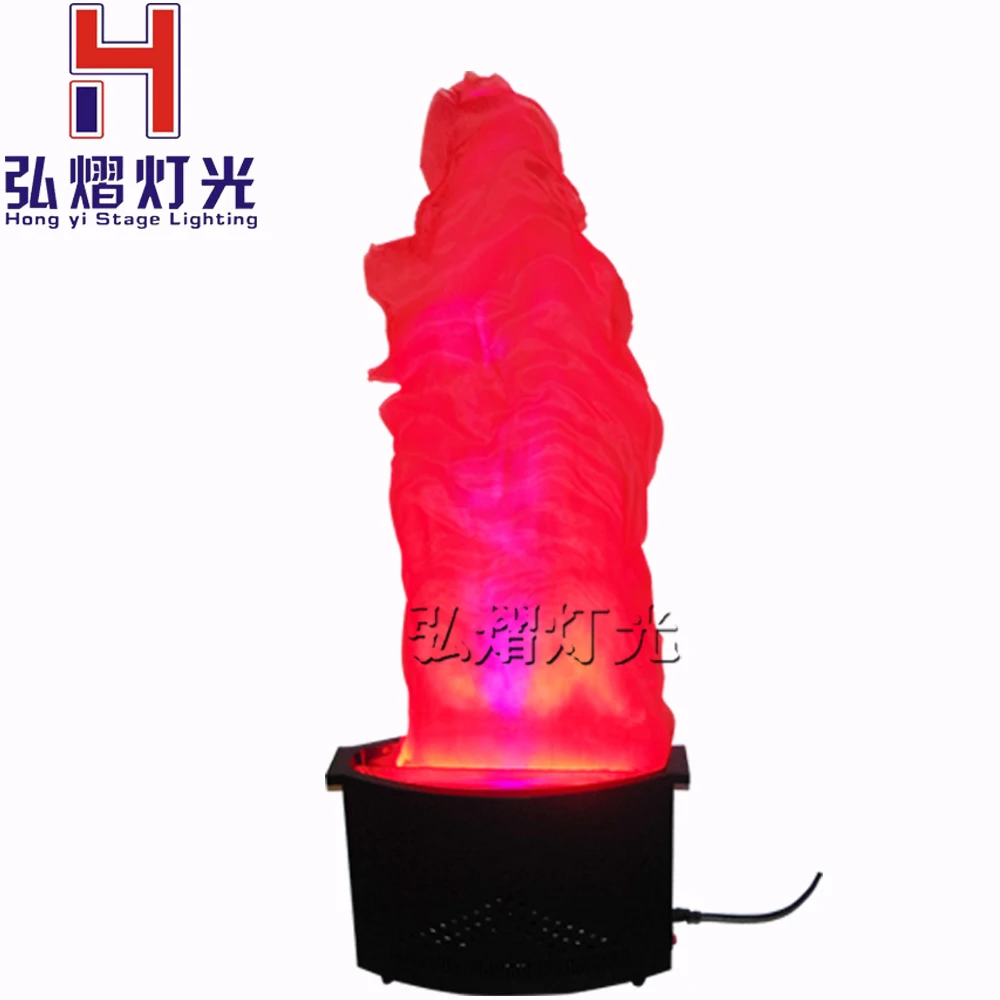 

36pcs*10mm Red White Led Flame Effect Satge Equipment LED Flame Light With1.1 Meters Silk Fire Machine Stage