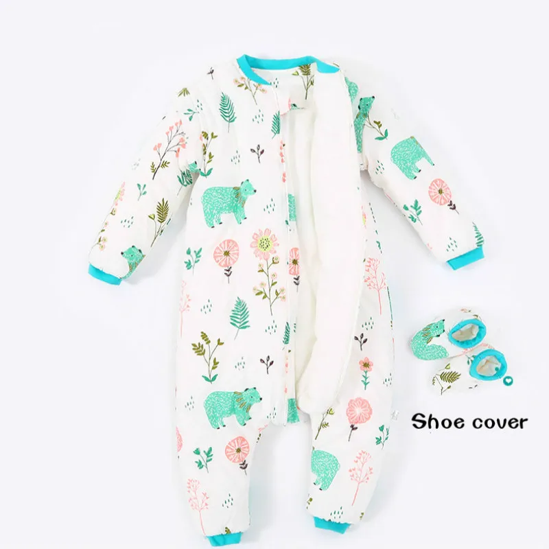 

Winter Baby Sleeping Bag Kids Sleepsacks Newborns Sleeping Bag Detachable Sleeve Children Sleeping Sacks for Newborns Footmuff