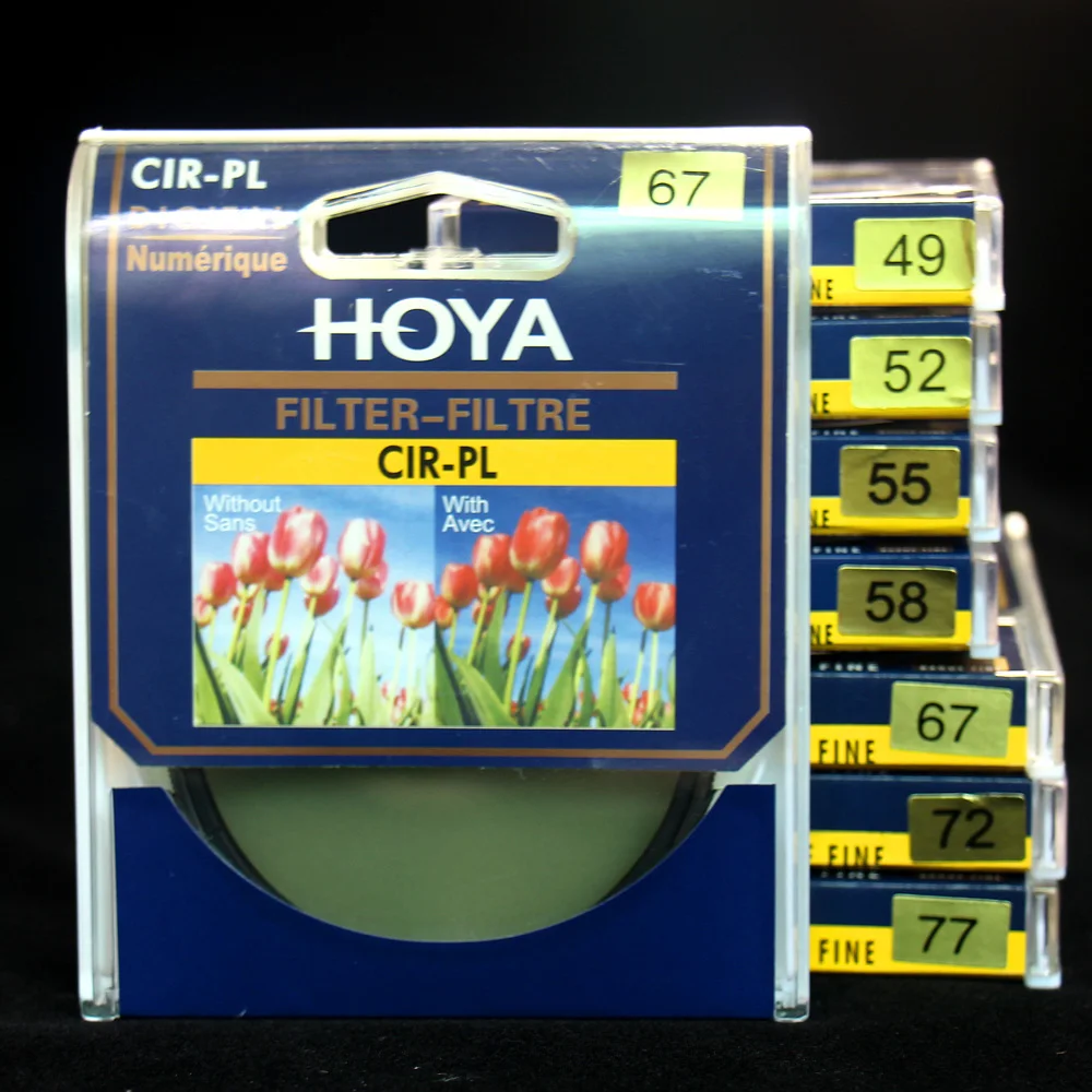 Hoya CPL Filter Circular Polarizing CIR-PL Slim Polarizer 40.5/46/ 49/52/ 55/58/62/67/72/77/82mm For Camera Lens | Электроника