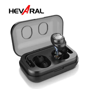 

Hevaral Touch Contol Bluetooth V4.2 Earphone HIFI True Wireless Earbud with Magnetic Charging Case Handsfree Calling With MIC