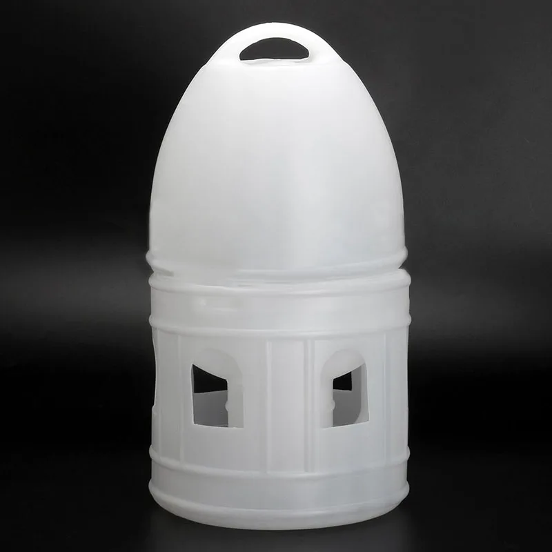 JX-LCLYL 10L 10000ML Removeble White Plastic Drinker with Handle for Pigeon Bird Supplies