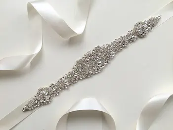 

2015 New bridal sash applique, handmade sash accessories