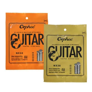 

Hot Orphee Classical Strings Classical Guitar Nylon and Silver Plated Wire Hard / Normal