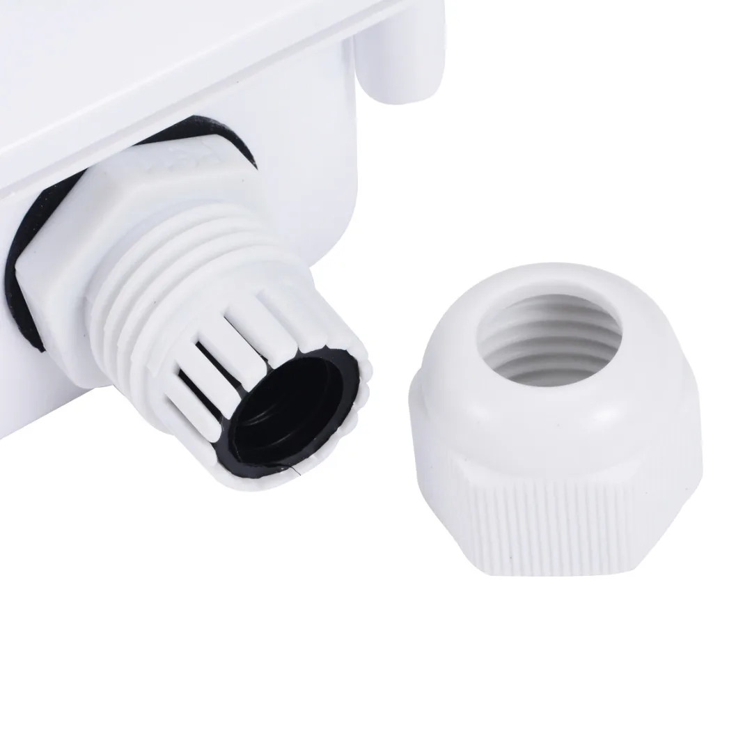 1pc IP68 3 Wires Waterproof Junction Terminal Box Cable Protection Building Connectors For Outdoor Lighting Connections