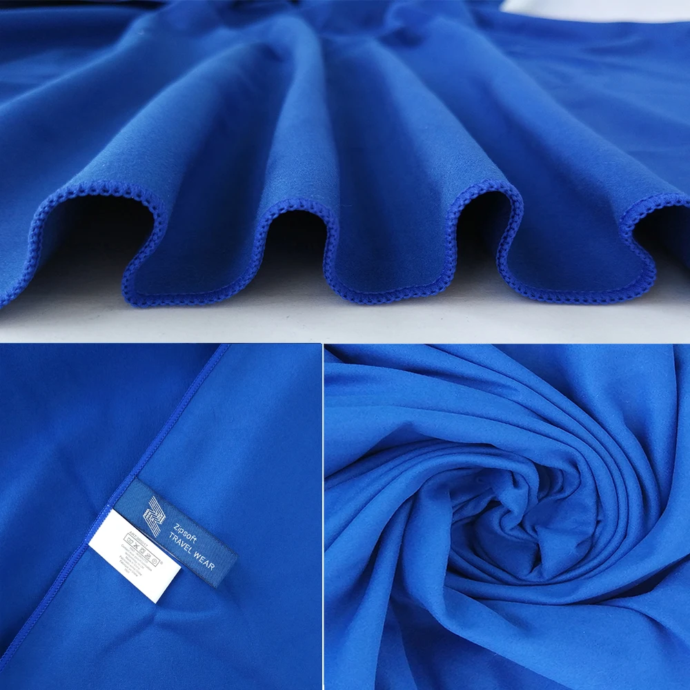Zipsoft Swimming towel Beach towels Washrag Microfiber Fabric Quick Dry Sport Travel Hiking Camp Gym Pool Bath Yoga Mat Blanket 