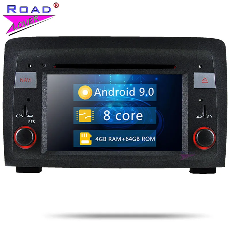 Головное устройство Android 9 0 автомобильный DVD плеер для Fiat Idea 2003 2007 Lancia Musa 2004 2008