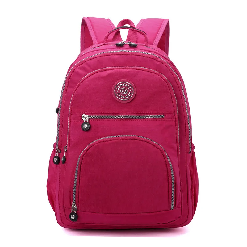Школьный рюкзак для девочек-подростков Mochila Feminina Kipled, женские рюкзаки, нейлоновый водонепроницаемый повседневный рюкзак для ноутбука, женский рюкзак - Цвет: 02