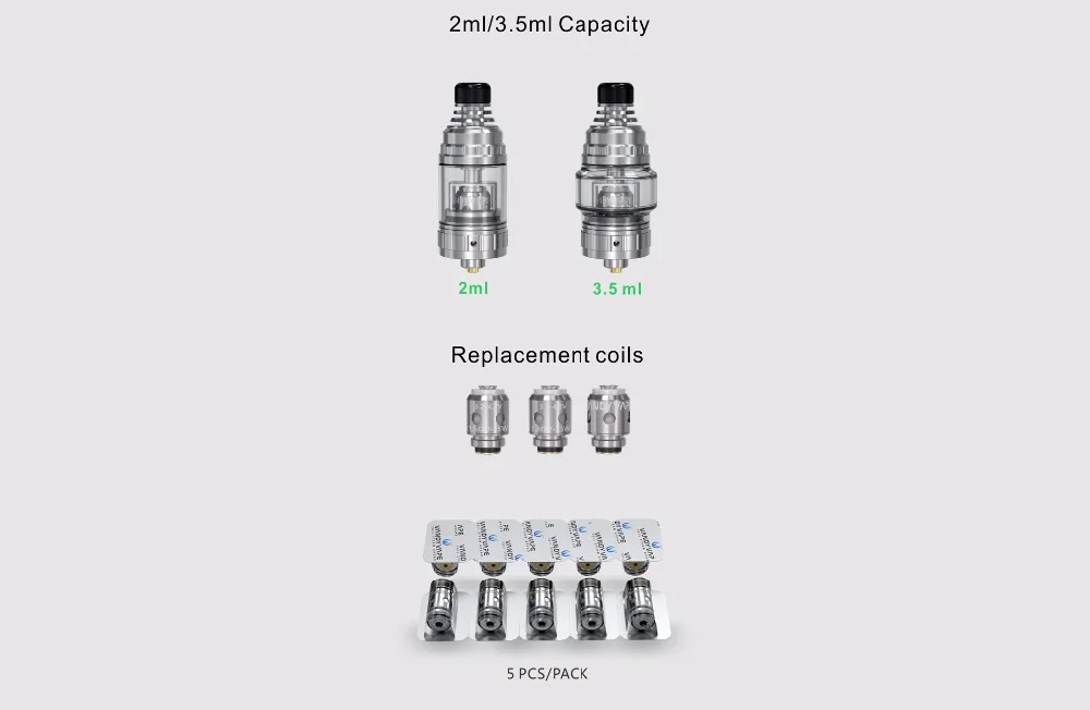 Original Vandy Vape Berserker MTL Kit With 1100mAh Battery MOD and Berserker MTL RTA Subtank Electronic Cigarette Vape Pen 03 (7)