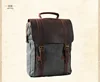 Fashion Male Backpack Leather military Canvas backpack Men backpack women school backpack school bag bagpack rucksack mochila 3