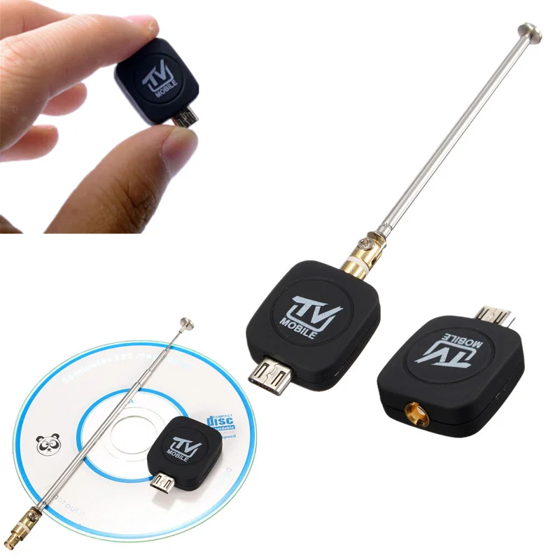 Micro USB DVB T Digital Mobile TV Tuner Stick Receiver For ...
