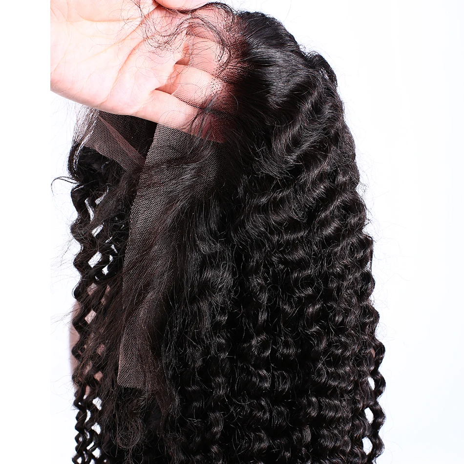 Парики из натуральных волос на кружеве бразильские кудрявые вьющиеся парики на кружеве предварительно сорванные с детскими волосами парик на кружеве для черных женщин