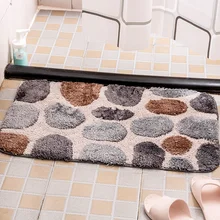 Современные paysota имитация камней коврик для ванной двери Туалет спальня абсорбирующий нескользящий коврик можно стирать