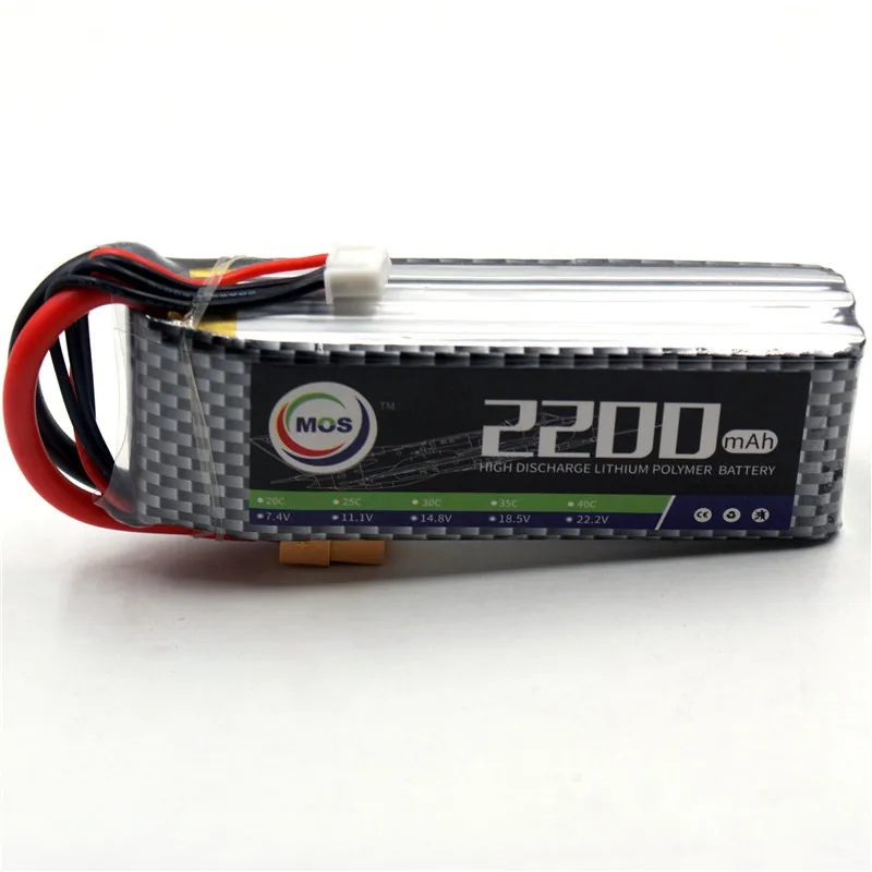 

MOS RC Quadcopter LiPo Battery 3S 11.1V 2200mAh 25C FOR RC Airplane Car Li-Po Batteries Li-Polymer batteria 3S Cell