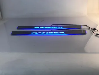 LED ドア敷居プレート移動ドアスカッフ Nerf の Bar ランニングボードドアエントリーガード用 GX460 2014-2017 ドアプレート