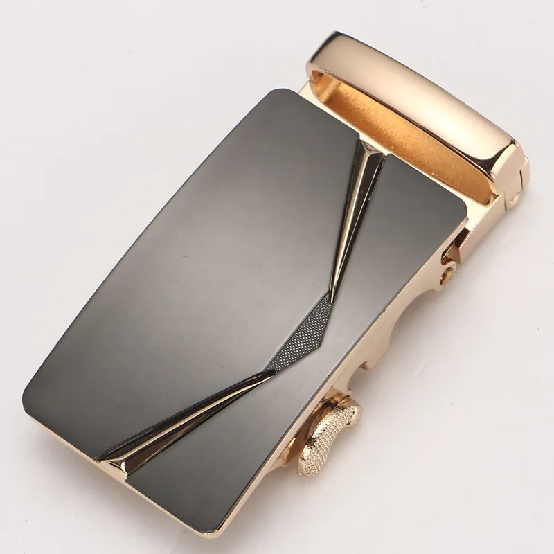 new Men's Belt Head Belt Buckle Leisure Belt Head Business Accessories Automatic Buckle Width 3.5CM luxury fashion belt y56-1