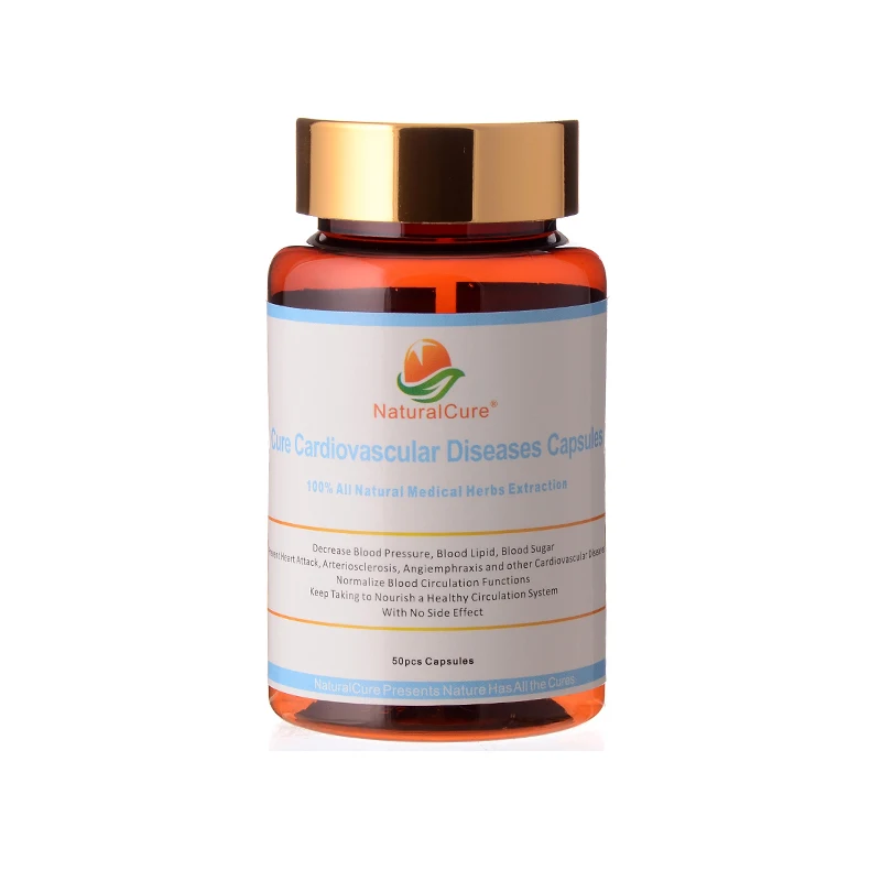 

NaturalCure Cure Cardiovascular Diseases Capsules, Pills for Middle-aged Men Plants Extract, Prevent Heart Attack,no side effect