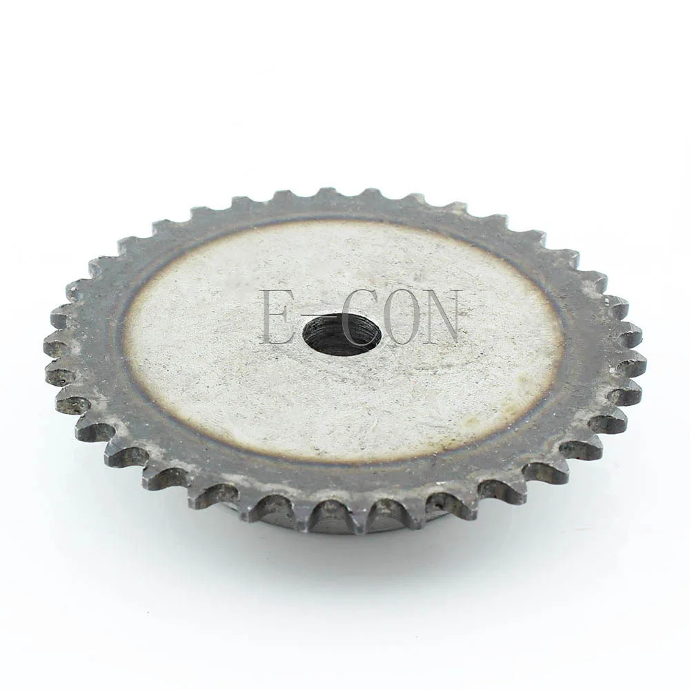 1pcs 10mm Bore 36 Teeth 36T Metal Pilot Motor Gear Roller Chain Drive Sprocket