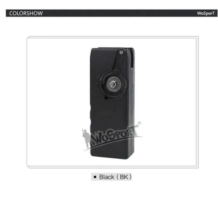 BK 1000rd раундов Пластик BB Скорость погрузчик Airsoft Quick погрузчик Охота пистолет журнал - Цвет: BK