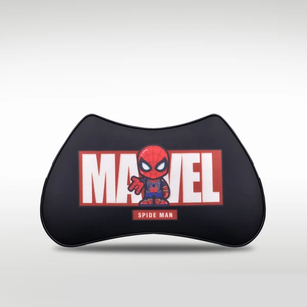 new marvel headrest car neck pillow avengers iron man captain america spider man thanos pillow for cars seat auto accessories - Цвет: 1pcs Lumbar Spider-M