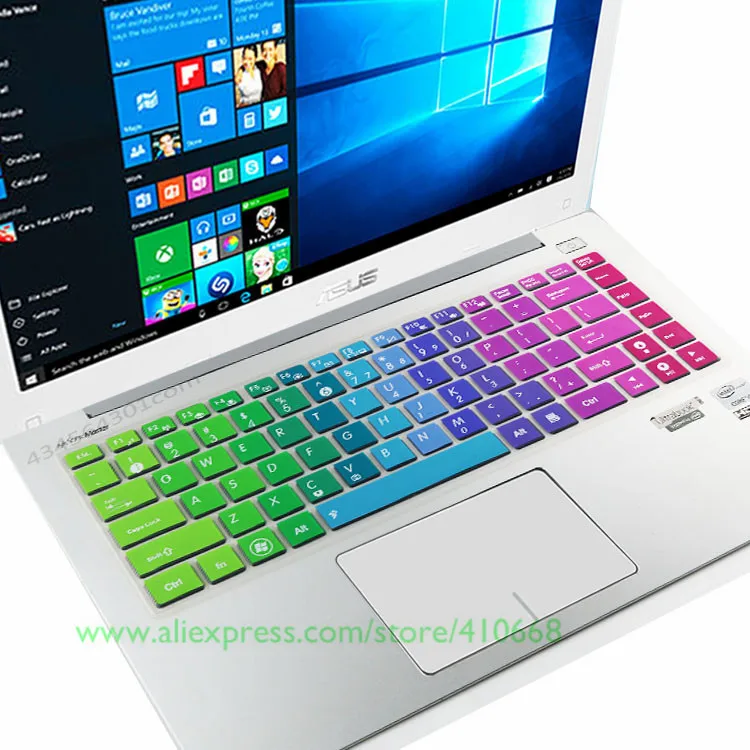 Силиконовый защитный чехол для Asus K42J K42F K43 K42D K45V K46C K455LD S451 R400E R400V R405 R405C R409JF