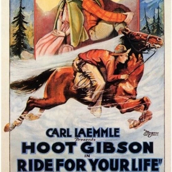 Ride for Your Life Movie Poster (11 x 17)
