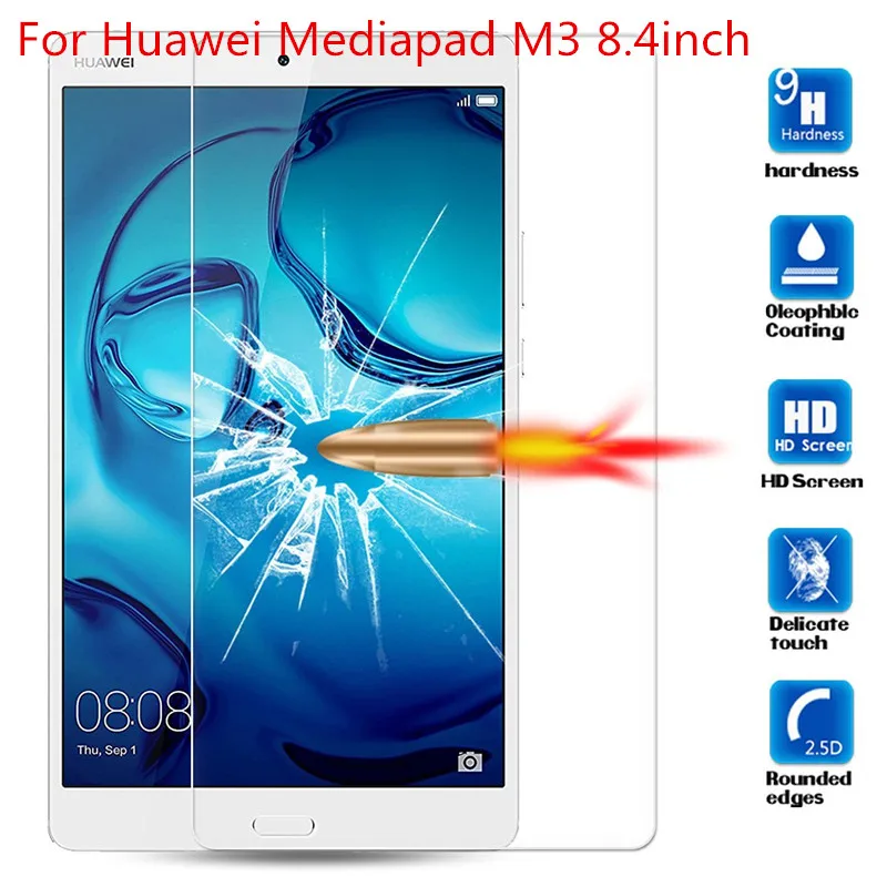 Протектор экрана для huawei MediaPad M3 8,4 M3 Lite 8 10 дюймов закаленное стекло для huawei MediaPad M3 Lite 10,1 8,0 стекло - Цвет: For HuaWei M3 84