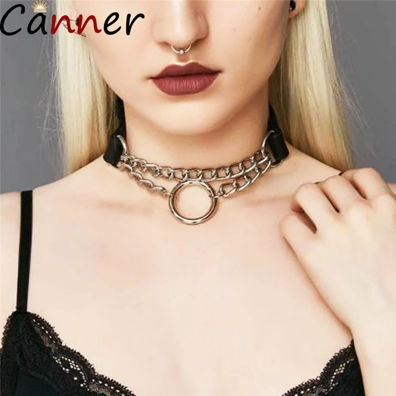 Женское колье чокер CANNER в стиле хип хоп|Колье| |