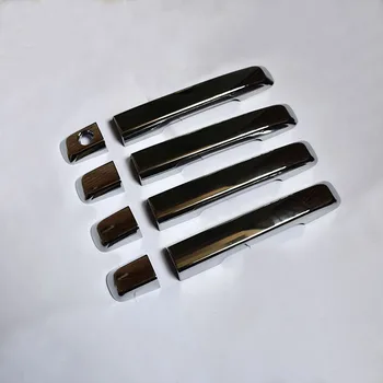 

TIT FOR 2012-2017 ISUZU d-max ABS Door handles bowl CHROME cover for D-MAX accessory 2015 DMAX accessories