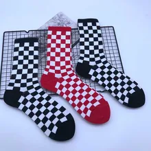 Осень-зима, модные мужские Короткие хлопковые носки средней длины, женские сетчатые короткие носки, впитывающие пот дышащие чулки