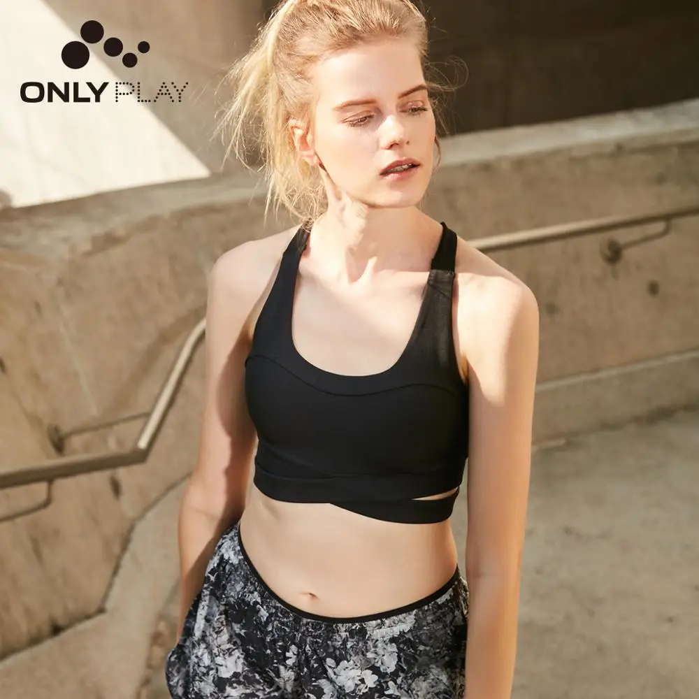 

ONLY PLAY2019 Cross-over Vestlike Sports Bra | 1192BT502