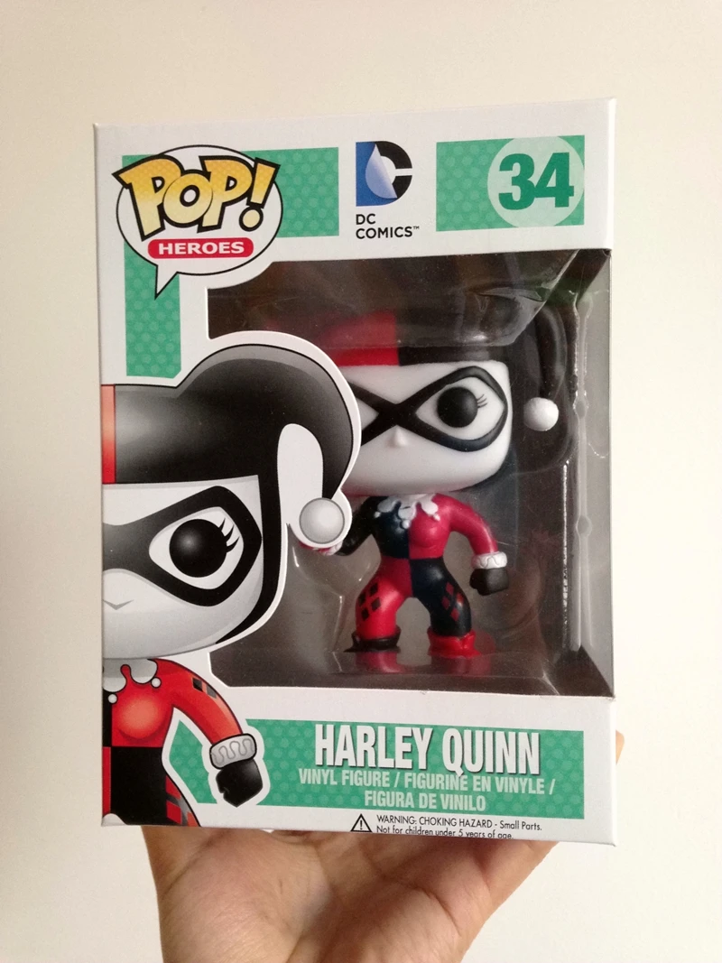 GENUINE FUNKO POP HARLEY QUINN POP HEROES POP FUNKO DC COMICS POP DOLLS ...