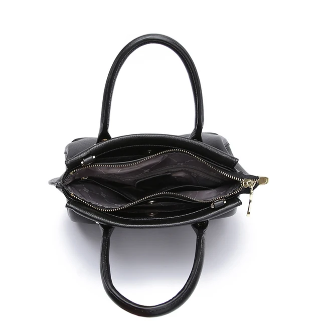 JIANXIU Genuine Leather Totes Female Shoulder Crossbody Bags For Women Leather Handbag Ladies Messenger Bag Large Top-handle Bag 3