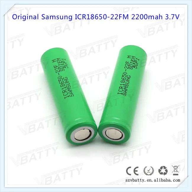 Для samsung ICR18650-22FM 22FM 18650 2200mah 3,7 v литий-ионная аккумуляторная батарея для электровелосипеда(1 шт