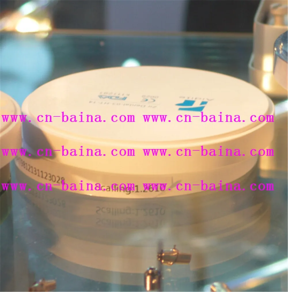 

Aidite zirconia blocks 98*14 03 high transparent diameter 98mm thickness 14mm high translucency