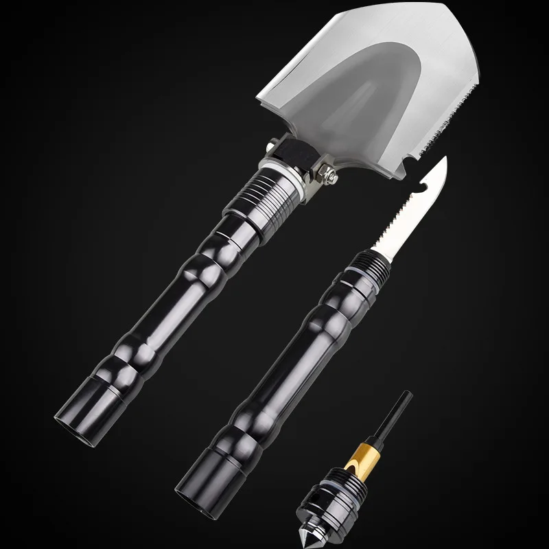 Outdoor Folding Shovel Multi-purpose Camping Survival Self-driving Equipment Outdoor Folding Shovel Multi-purpose Camping Survival Self-driving Equipment