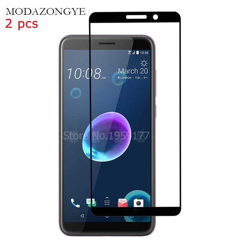 2 шт закаленное стекло для HTC Desire 12 защита экрана Plus Desire12 полное покрытие |