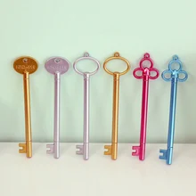 3 шт./партия креативный Ретро ключ гелевая ручка 0,38 мм пластик креативный студент, школа, офис Escolar Papelaria