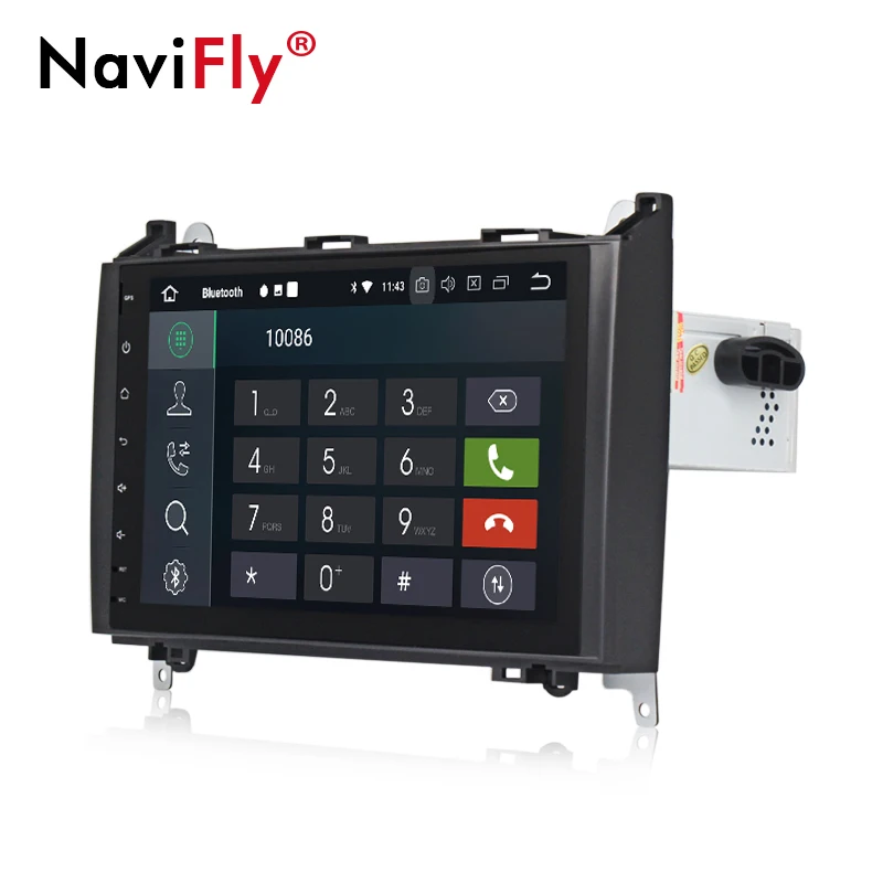 Excellent NaviFly Car multimedia Player for Mercedes/Benz/Sprinter/B200/B-class/W245/B170/W209/W169/Vito Android 8.0 4GB RAM 32GB ROM 2