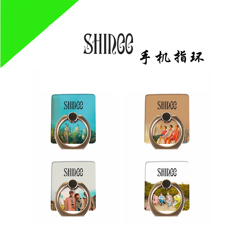 

MYKPOP]SHINEE 360 Degree rotate Mobile Phone Desk Holder Finger Ring Holder 4 all Smart Phones KPOP Collection SA18061610