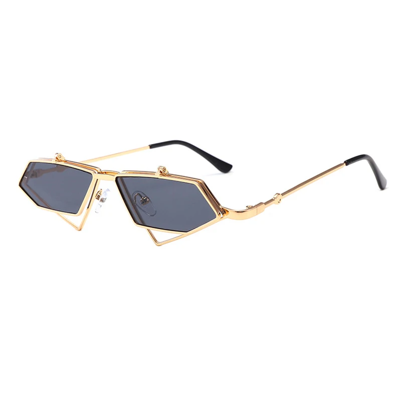 f c Punk Dame Uv400 Frauen Mit 9 Persönlichkeit Edelstahl Sonnenbrille a d Retro B e Box g Farben 2019 Brillen U8dSZqZ