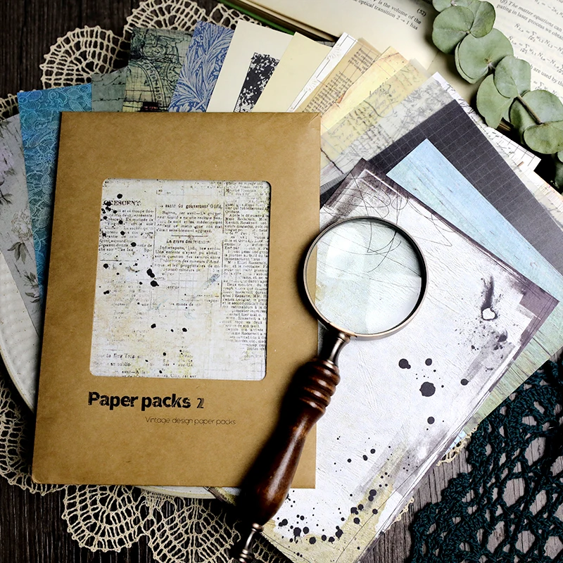 

ZFPARTY Vintage Design Paper Packs for Scrapbooking DIY Projects/Photo Album/Card Making Crafts
