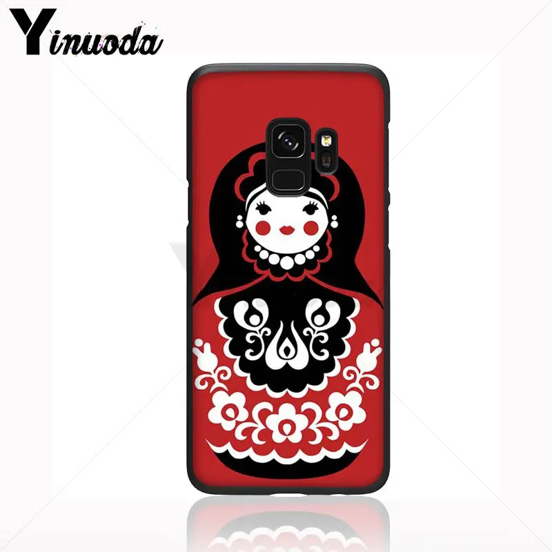 Cute Russian Dolls Pattern Matryoshka